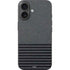 Black and Grey Stripes iPhone 17 Skin