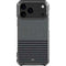 Black and Grey Stripes iPhone 18 Pro Max Clear Case