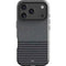 Black and Grey Stripes iPhone 18 Pro Max Impact Case