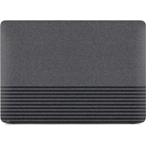 Black and Grey Stripes Apple MacBook Air Skin