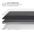 Black and Grey Stripes MacBook Pro 14in (2021-24) Case plus Skin