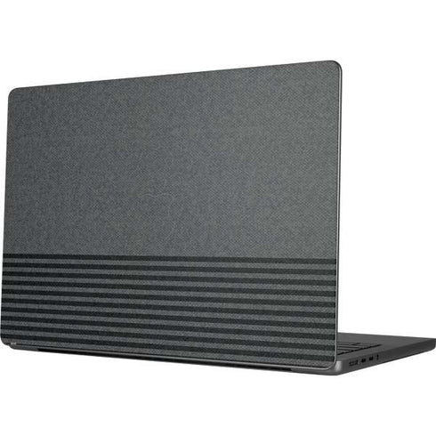Black and Grey Stripes Apple MacBook Pro 14-inch Skin
