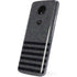Black and Grey Stripes Moto E5 Plus Skin