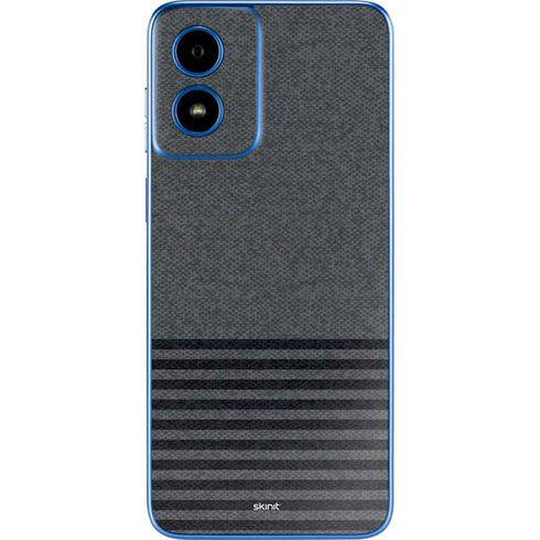 Black and Grey Stripes Moto G Play 4G (2024) Skin