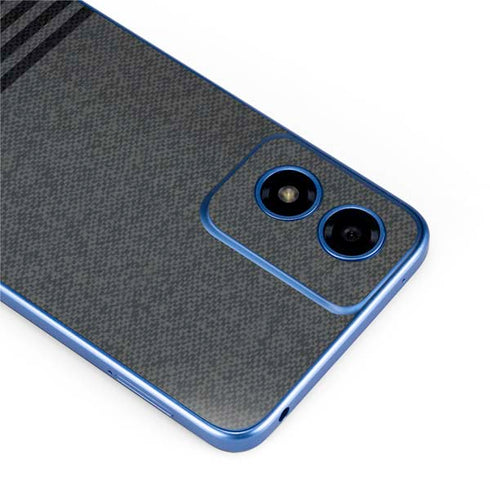 Black and Grey Stripes Moto G Play 4G (2024) Skin