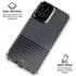 Black and Grey Stripes Moto G Power 5G (2024) Clear Case