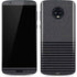 Black and Grey Stripes Moto G6 Skin