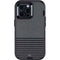 Black and Grey Stripes Otterbox Defender iPhone Skin