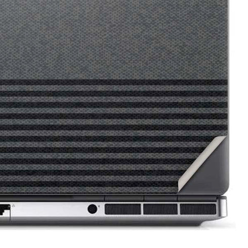 Black and Grey Stripes Dell Precision Skin