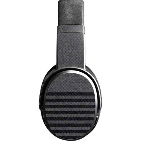 Black and Grey Stripes Skullcandy Crusher Wireless Skin