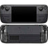 Black and Grey Stripes Steam Deck Handheld Gaming Computer OLED Skin