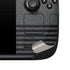 Black and Grey Stripes Steam Deck Handheld Gaming Computer Skin
