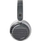 Black and Grey Stripes Surface Headphones Skin