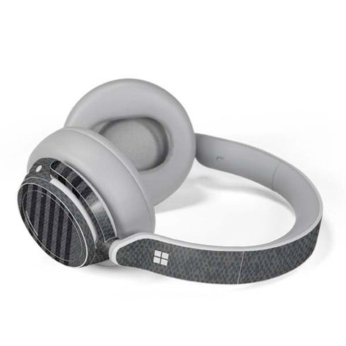 Black and Grey Stripes Surface Headphones Skin