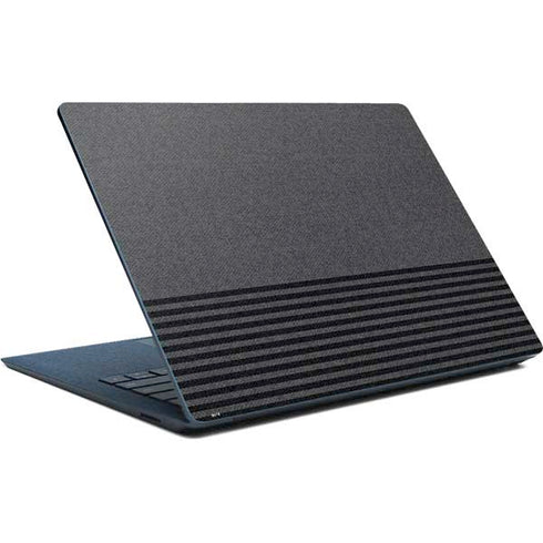 Black and Grey Stripes Surface Laptop Skin