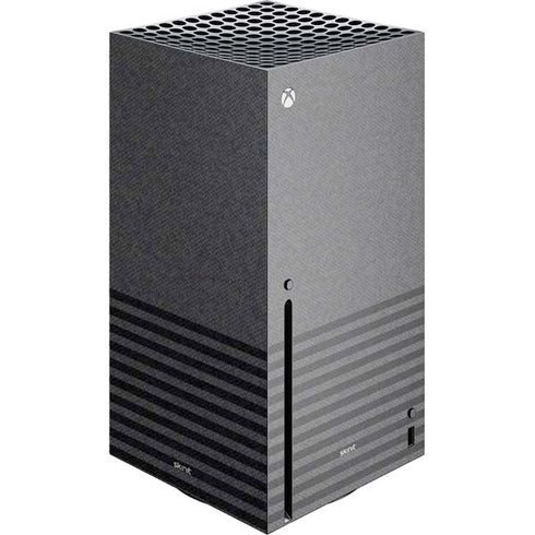 Black and Grey Stripes Xbox Series X Skins