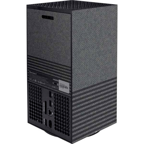 Black and Grey Stripes XBox Series X Digital Edition Bundle Skin