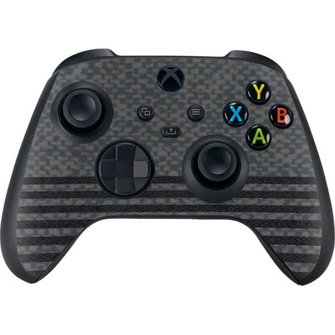 Black and Grey Stripes XBox Series X Digital Edition Bundle Skin