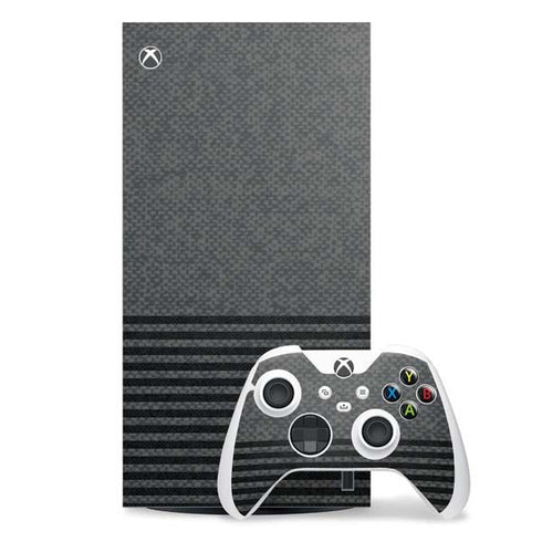 Black and Grey Stripes Xbox Series X Skins