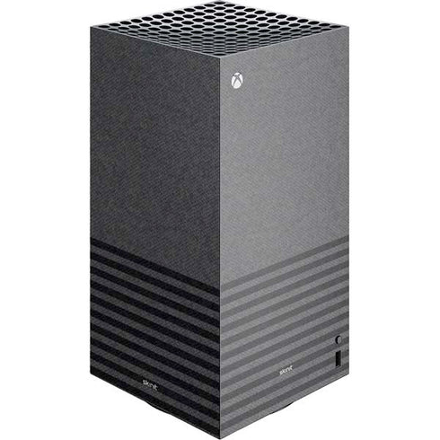 Black and Grey Stripes Xbox Series X Skins