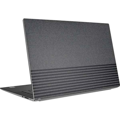 Black and Grey Stripes Dell XPS Skin