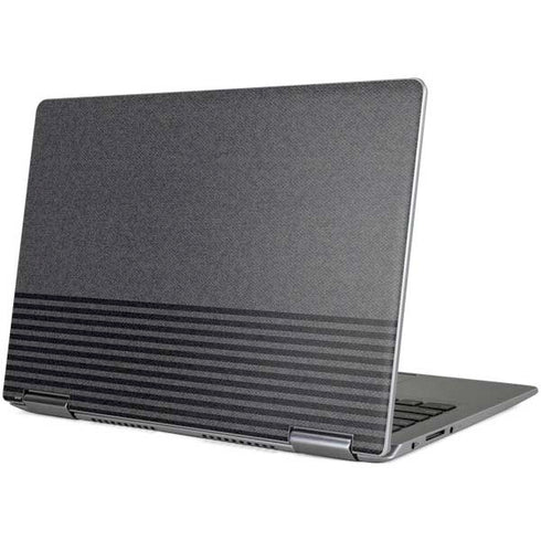 Black and Grey Stripes Yoga 710 14in Skin