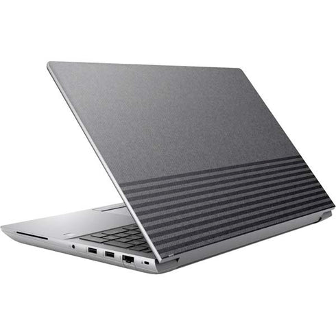 Black and Grey Stripes HP ZBook Fury 16 G10 Skin