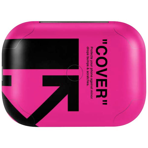 Black and Pink Arrows Amazon Echo Buds Skin
