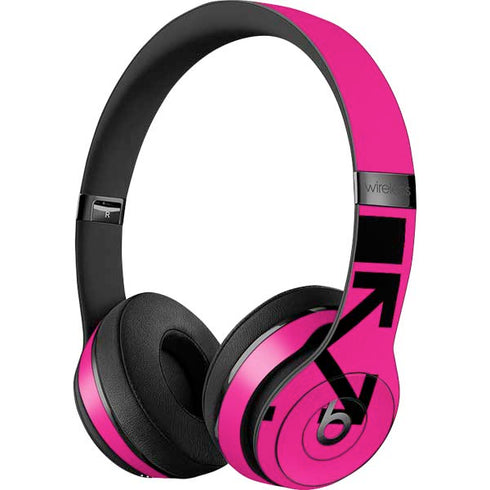 Black and Pink Arrows Beats Solo 3 Wireless Skin