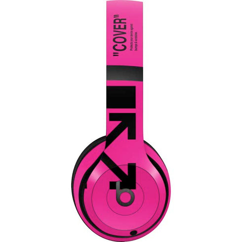 Black and Pink Arrows Beats Studio Pro Wireless Headphones Skin