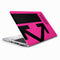 Black and Pink Arrows HP Elitebook Skin
