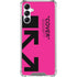 Black and Pink Arrows Gabb Phone 4 Clear Case