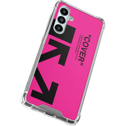 Black and Pink Arrows Galaxy A16 5G Clear Case