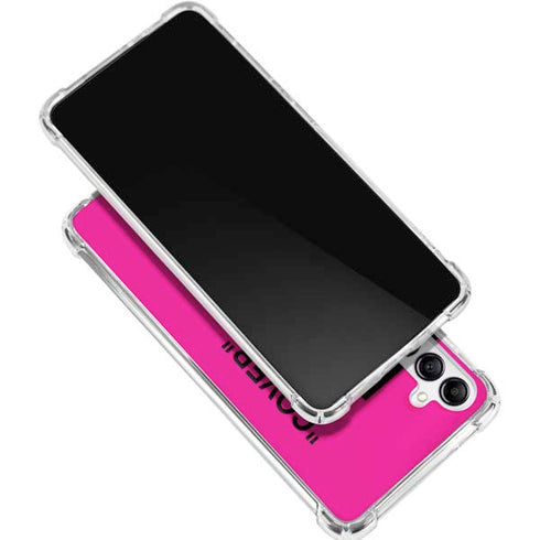 Black and Pink Arrows Galaxy A16 5G Clear Case
