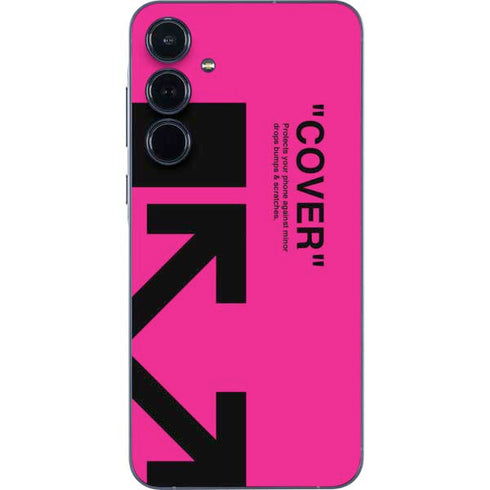 Black and Pink Arrows Galaxy A36 5G Skin