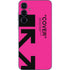 Black and Pink Arrows Galaxy A55 5G Skin