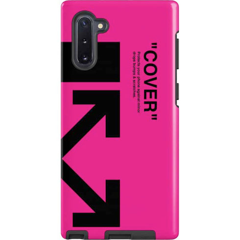 Black and Pink Arrows Galaxy Cases