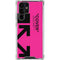 Black and Pink Arrows Galaxy S23 Ultra Clear Case