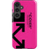 Black and Pink Arrows Galaxy S25 Plus Impact Case