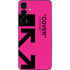 Black and Pink Arrows Galaxy S24 Plus Skin