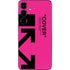 Black and Pink Arrows Galaxy S24 Skin