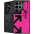 Black and Pink Arrows Galaxy Cases