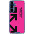 Black and Pink Arrows Galaxy S25 Plus Clear Case