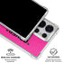 Black and Pink Arrows Galaxy S25 Ultra Clear Case