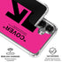 Black and Pink Arrows Galaxy S26 Clear Case