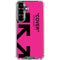 Black and Pink Arrows Galaxy S26 Plus Clear Case