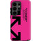Black and Pink Arrows Galaxy S26 Ultra Impact Case