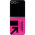 Black and Pink Arrows Galaxy Z Flip6 Skin