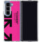 Black and Pink Arrows Galaxy Z Fold5 5G Clear Case