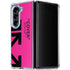 Black and Pink Arrows Galaxy Z Fold5 5G Clear Case